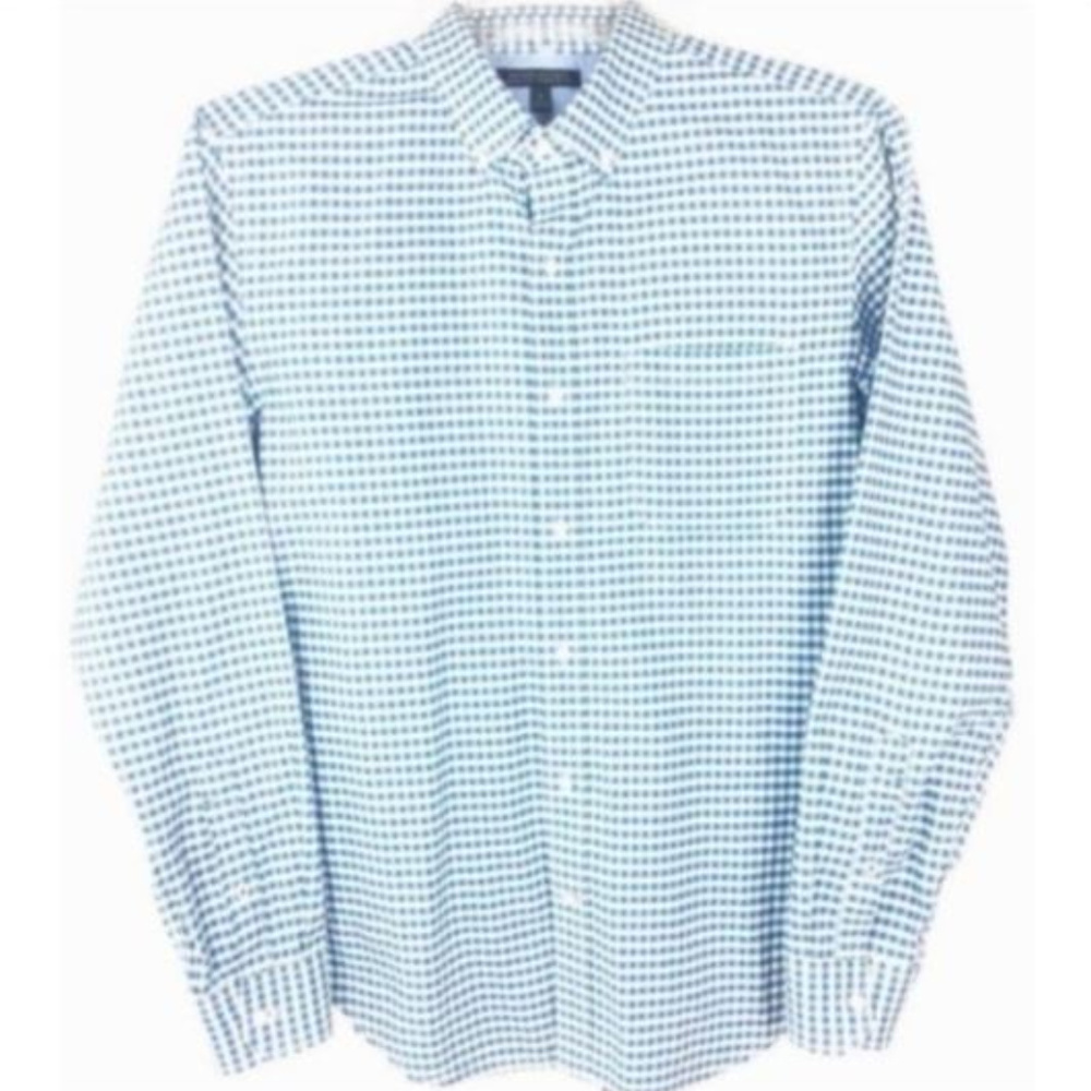 Banana Republic Mens Oxford Dress Shirt Size M